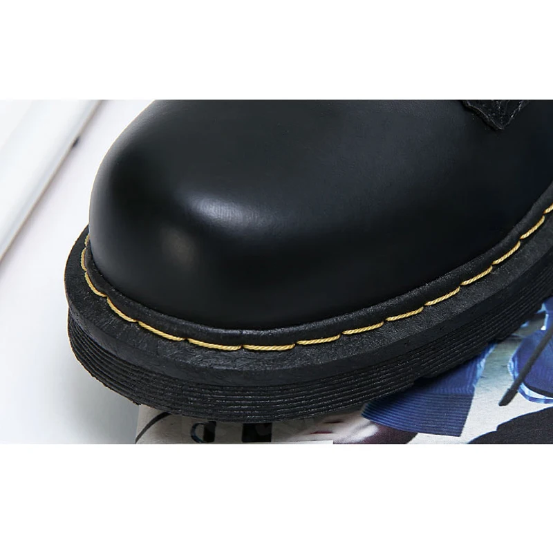 Online 2019 New Women Boot Fashion Women Ankle Boots Winter Warm Shoes Botas Feminina Female Motorcycle Ankle Boots Women Botas Mujer