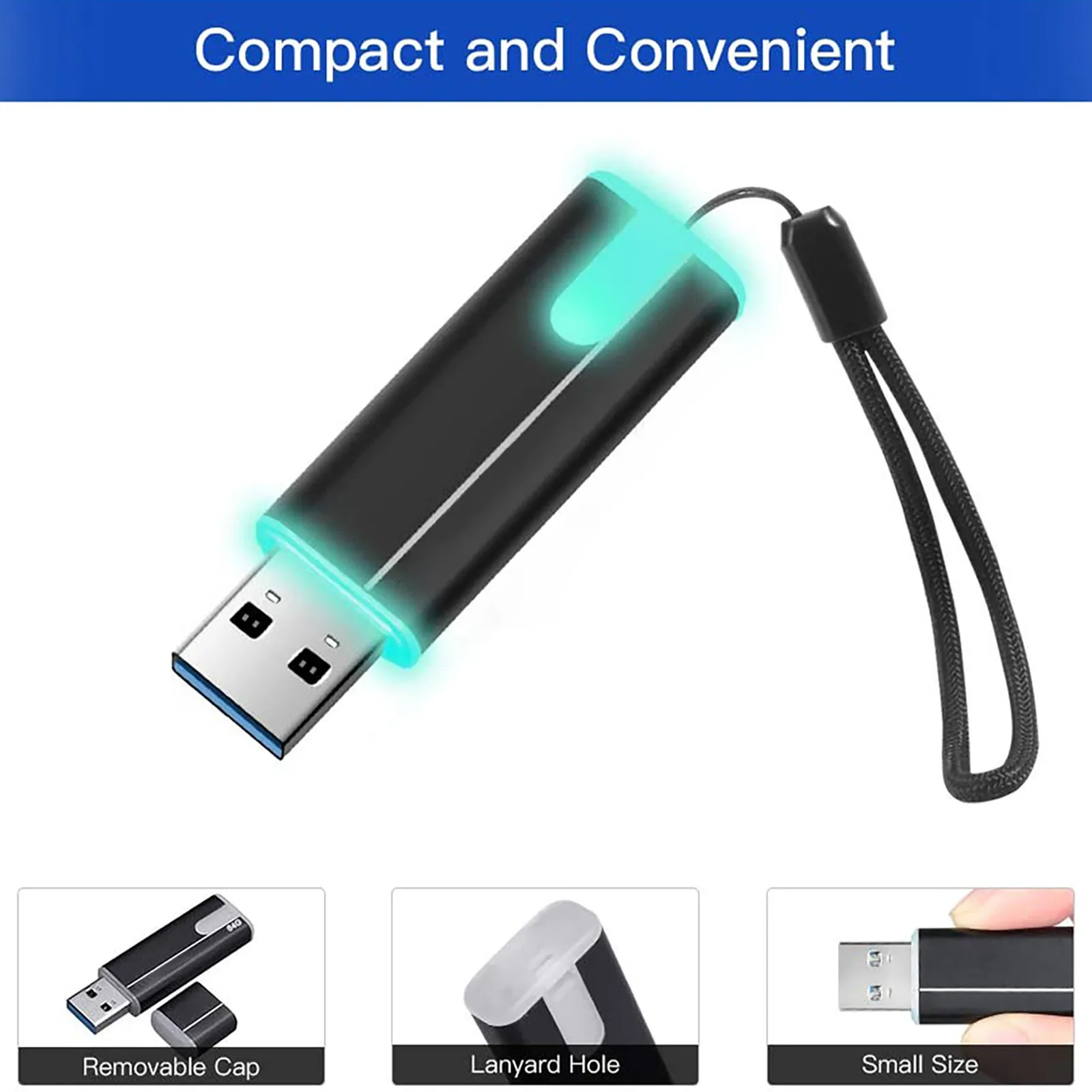 Флеш-накопитель USB 3 0 с светодиодный водонепроницаемый алюминиевый флешка сплав U