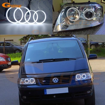 

For Volkswagen VW SHARAN Seat Alhambra Facelift 2000-2010 Excellent CCFL Angel Eyes kit Halo Ring Ultra bright illumination