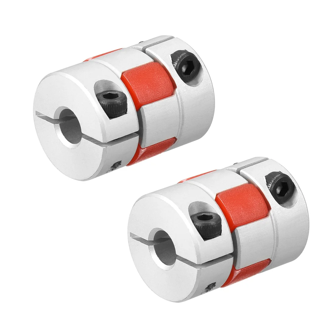 

uxcell 2pcs Shaft Coupling 6mm to 6mm Bore L25xD20 Flexible Coupler Joint for Servo Stepped Motor