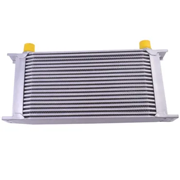 

19 Row 10AN Aluminum Universal Silver Engine Transmission Cooler Car Racing Oil Cooler Raditor Kit Modified Parts