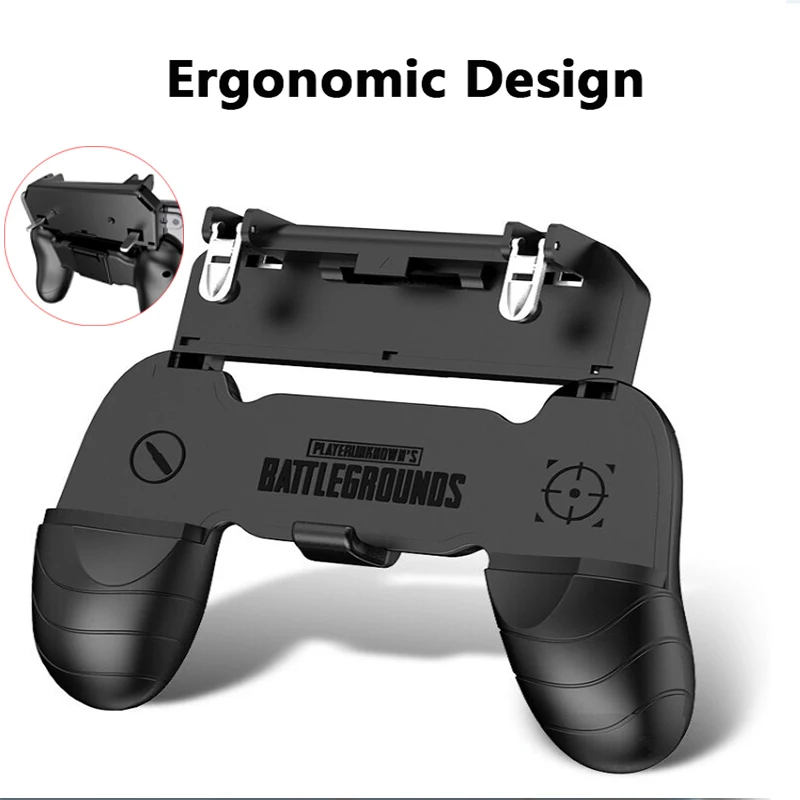 Uitschakelen Leerling Duplicatie W18 Pubg Mobiele Game Controller Gamepad Voor Huawei Xiaomi Samsung Iphone 8  Xr Xs 7 Gaming Fan L1r1 Trigger Fire knop Joystick|Speel pads| - AliExpress