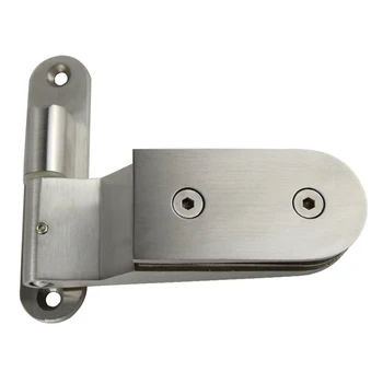 

Shower Glass Door Hinge Showcase Frameless Bathroom Stainless Steel Fixed Clamp Furniture Hardware 90 Degree Easy Install