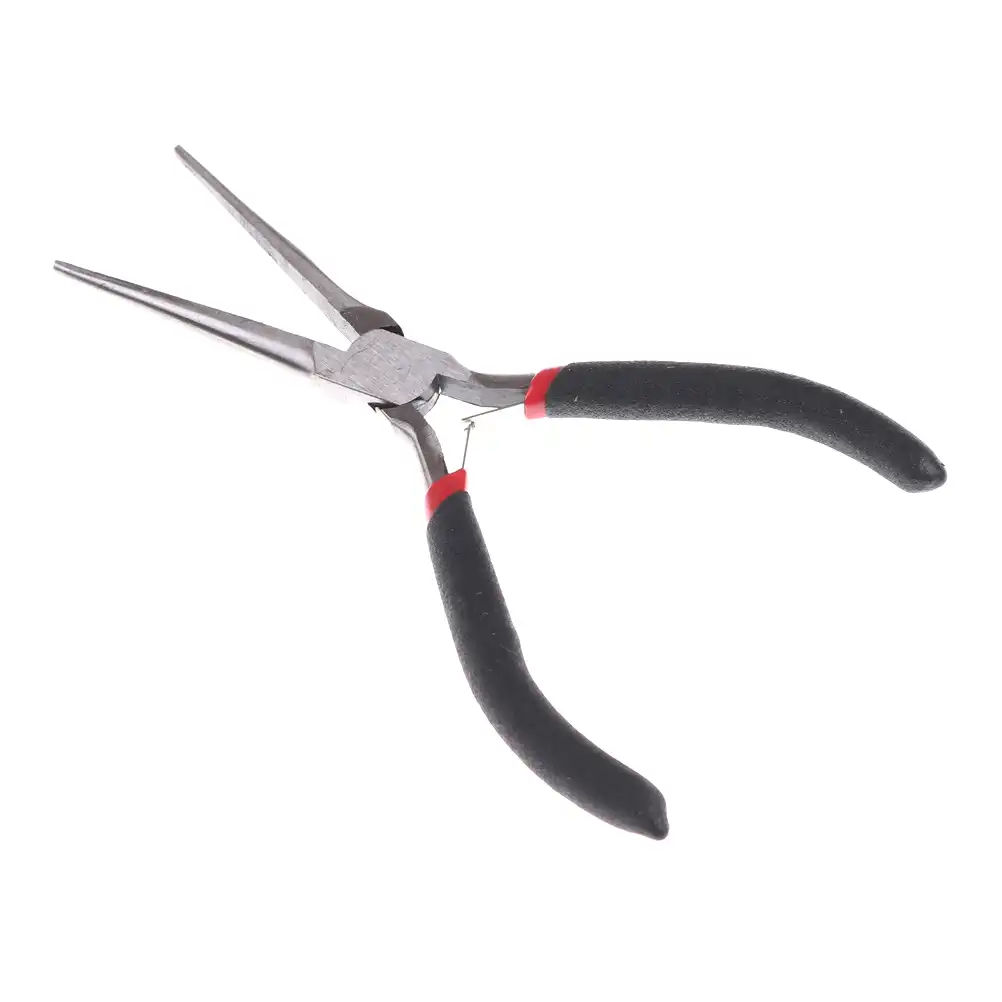 Metal Long Needle Nose Plier Side Cutter Puzzle Modeling Work Precision Tool FEU
