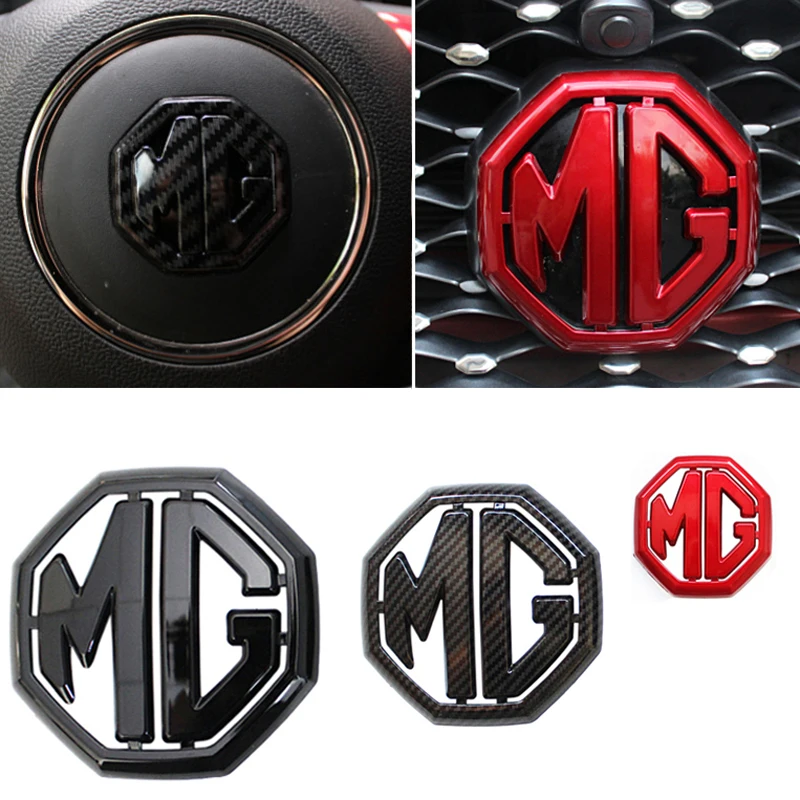 3 цвета для 2017 2018 2019 MG ZS Morris гараж АБС-пластик Автомобильный Этикетка-эмблема