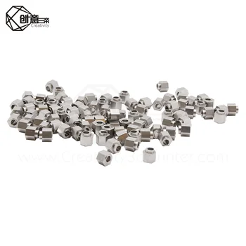 

Creativity 10pcs Eccentric isolation column 10x 5mm hole eccentric spacer for V-roll aluminum extrusion 3D printer parts