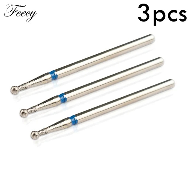 5pcs Diamond Nail Drill Bit Kits Mill Cutter All For Manicure Machine Bit Tools Accessories Cuticle Clean For Removing Nail Gel B