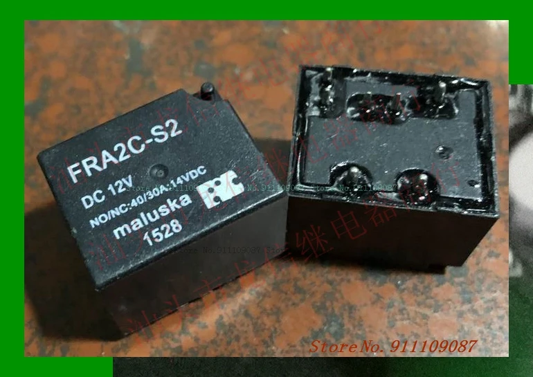 Relais Automobile FIC FRA2C-S2-DC12V - 12V DC 40A 1 Inverseur - Pour Circuit électrique Voiture