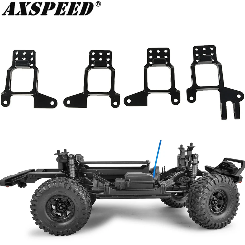 AXSPEED RC автомобиль Алюминиевые передние и задние амортизационные башни для 1/10 Crawler