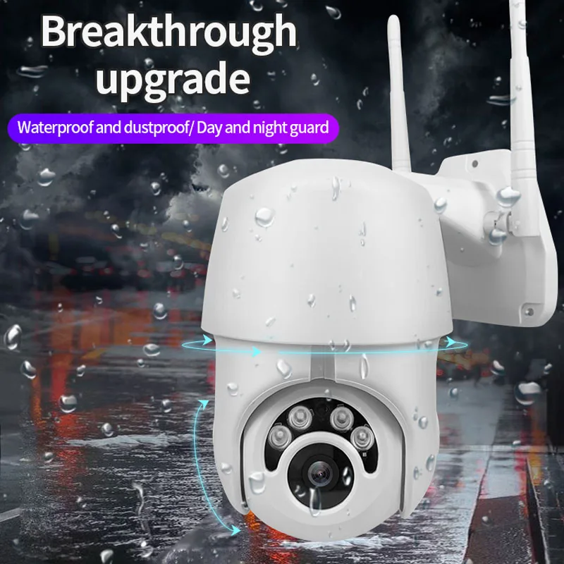 

CCTV 1080P Wifi Camera Auto Tracking PTZ IP Camera H.264 Full HD 2MP Speed Dome Surveilance Two Way Audio Onvif Home Security