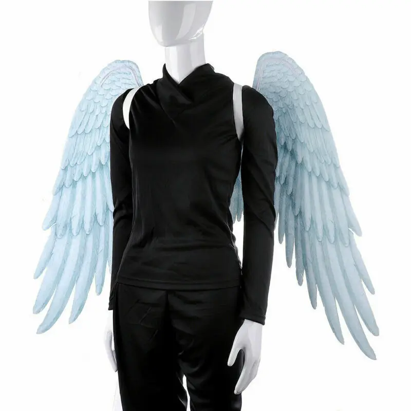 Angel Wings Halloween Mardi Gras Theme Party Cosplay Costume for Adult Kids Women Kids Girls Wings