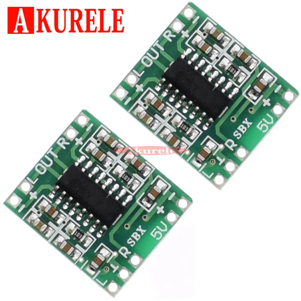 

2pcs PAM8403 module Super digital amplifier board Class D digital amplifier board PAM-8403 USB power supply