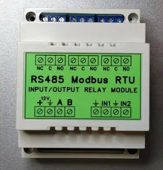 

RS485 Modbus RTU Relay (DIN Rail, 3 channel relay + 2 inputs, 2 counters)