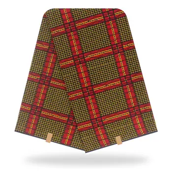 

Wholesale price! High Quality African prints fabric 2020 Ankara wax real Ghana wax Nigerian wax 6 yards/pcs 100% cotton