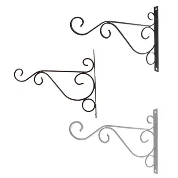 

Wall-Mounted Hook Flower Stand Decoration Hanging Bracket Simple Pot Holder