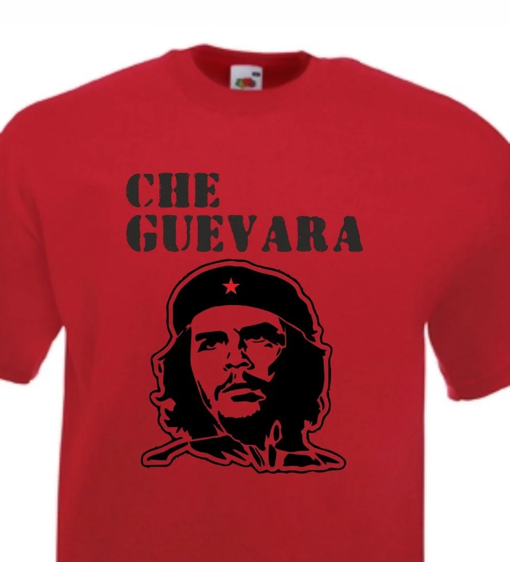 Новая модная мужская футболка с коротким рукавом Che Guevara базовые Топы freedom Revolution |