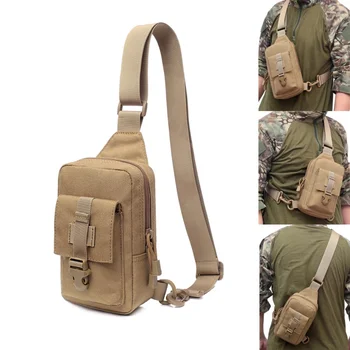 

Outdoor (Tactical) Chest Bag Traveling Climbing Backpack Hunting Single Shoulder Diagonal Bag For Sport Camping Hiking