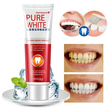 

Clear Protect Gums Toothpaste Whiten Teeth Powder Fresh Cranberry Mint Teeth Beauty Toothpaste Removes Plaque Stains