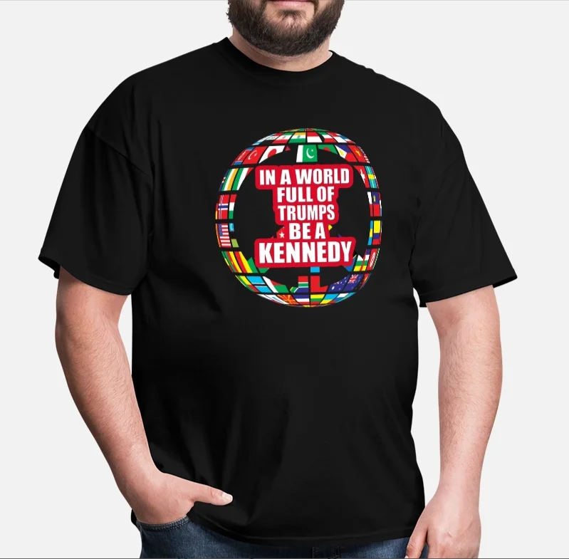 Мужская футболка в мире полная Trumps - Be A Kennedy | одежда
