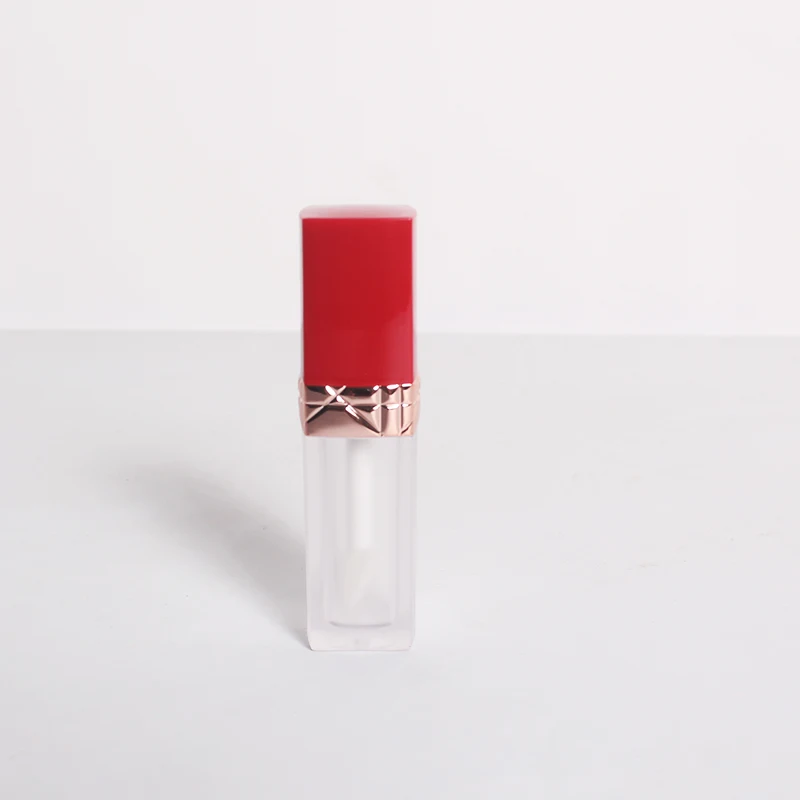 rose gold edge Пустая бутылка для губ блеск для губ трубчатый контейнер для бутылок пустая трубка для блеска для губ бальзам для губ в тюбике губная помада - Цвет: rose gold edge