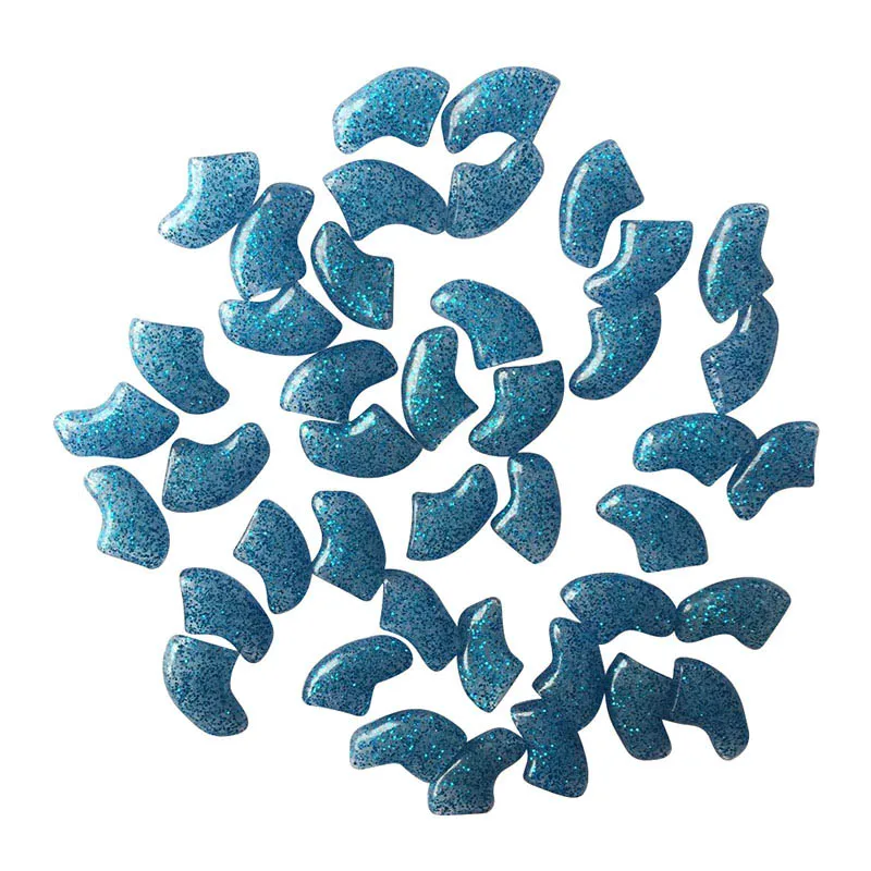 Pet Cats Silicone Paw Claw Care Nails Covers Crystal Sticky Wearable Pets Caps Case Kitten Puppy Cat Grooming Supplies