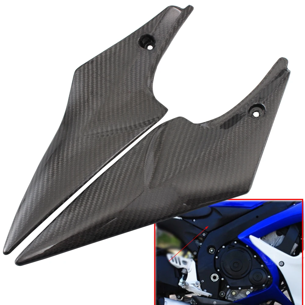 

Fits For SUZUKI GSXR600 GSXR750 2006-2007 k6 1Pair Left & Right Gas Tank Side Cover Panel Cowl Fairing Motorcycle parts