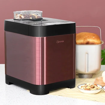 

Donlim Fully Automatic Bread Maker Timing Dough Kneading Automatic Feeding Toaster Bread Machine Metal Body Breakfast Machine