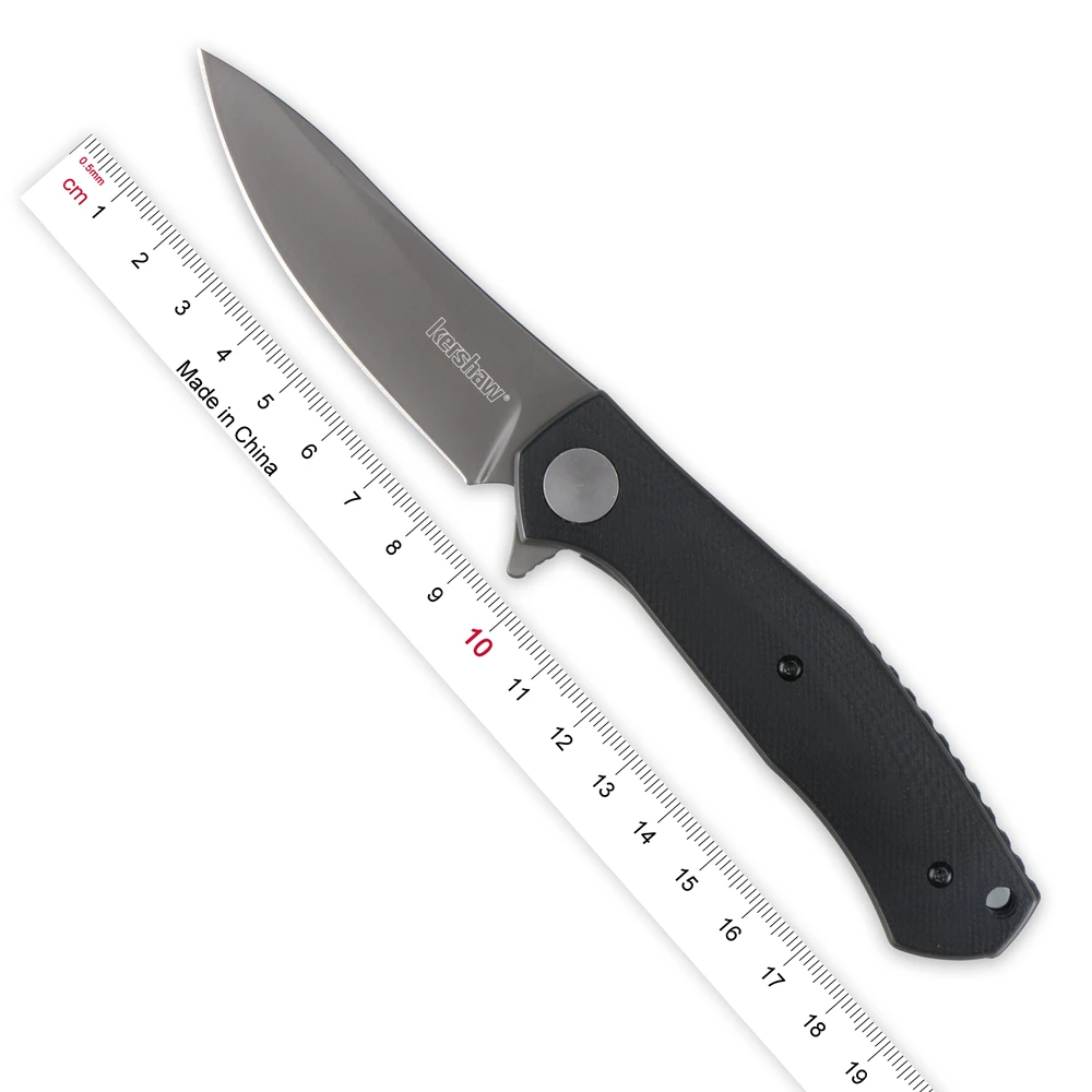 Складной нож Kershaw 4020 8Cr13MoV лезвие G10 Ручка Открытый Фруктовый инструменты для