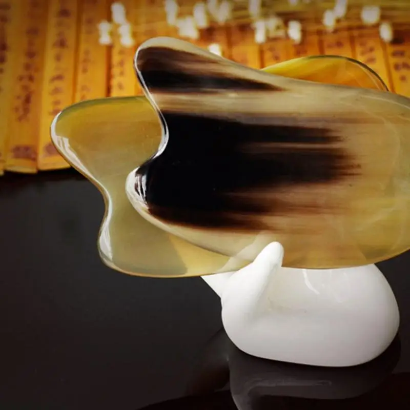 Natural Jade Stone Guasha Massage Tool Acupuncture SPA Therapy Gua Sha Massager Scraping Board Antistress Body