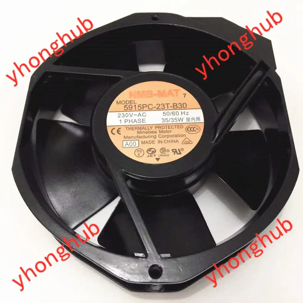 NMB-MAT 5915PC-23T-B30 A00 AC 230V 35W 170x150x38mm вентилятор охлаждения сервера