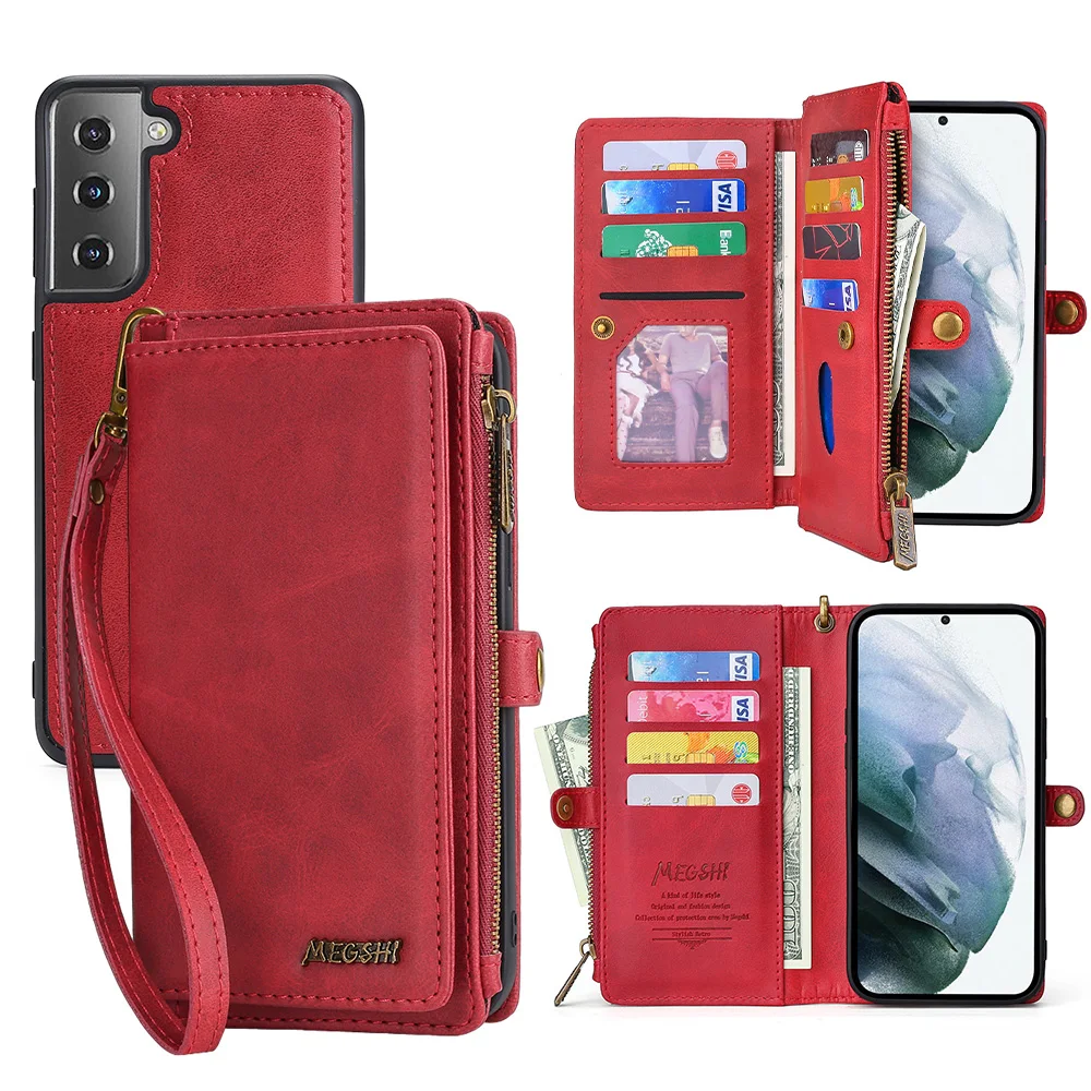 Чехол-кошелек для Samsung Galaxy M31 S8 S9 S10 S20 S21 Plus Note20Ultra A20E A21S A40 A50 A51 A70 A71 S21FE | Мобильные
