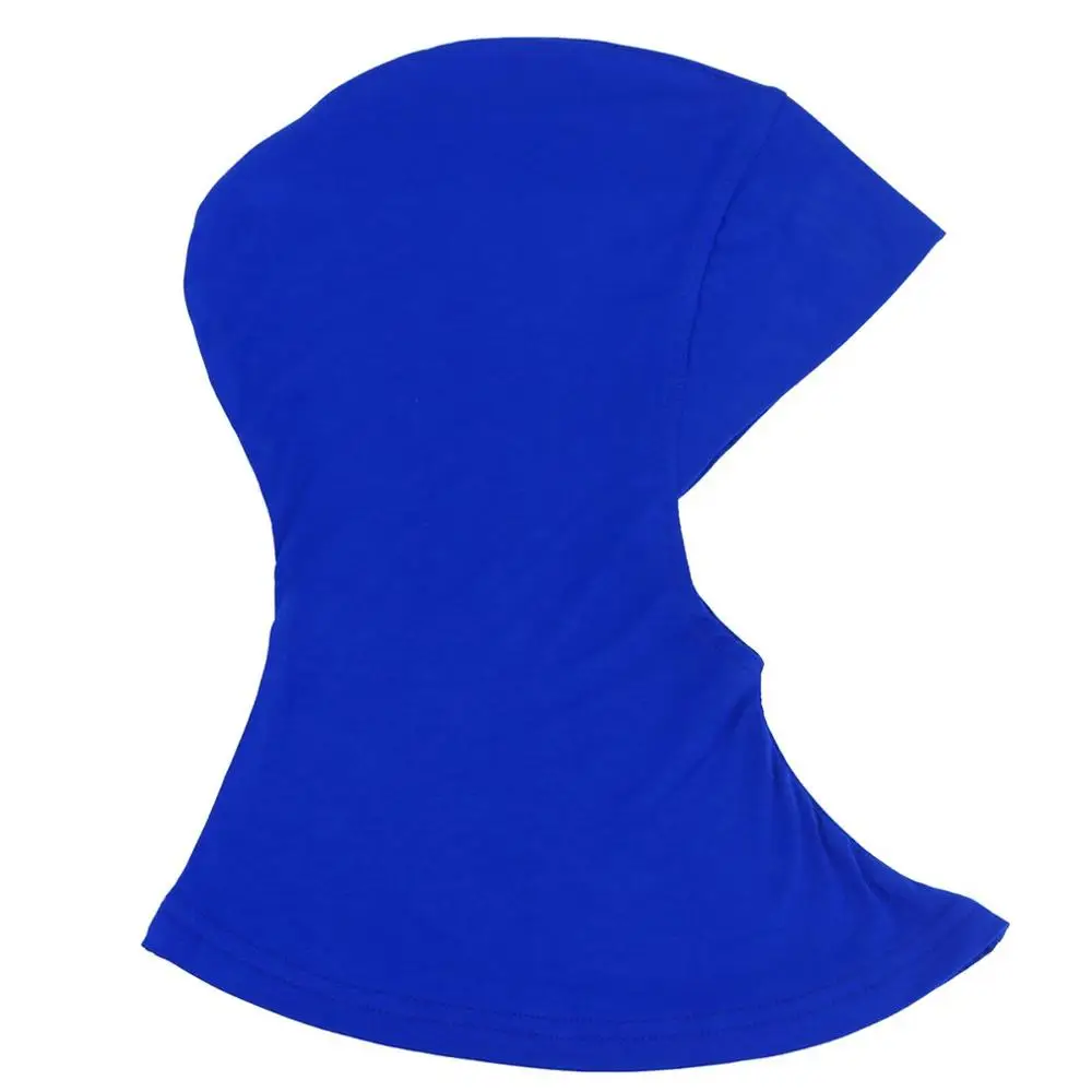 Comfortable Solid Color Soft Muslim Full Cover Inner Women's Hijab bonnet Cap Islamic Underscarf Neck Head Bonnet Hat