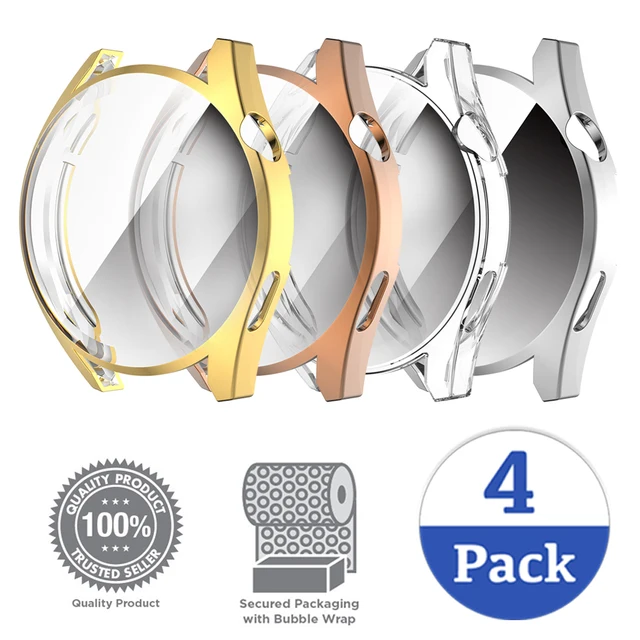 4-Pack Screen Protector Case per Huawei Watch GT3 GT 3 GT2 2E Pro 42mm 46mm tpu