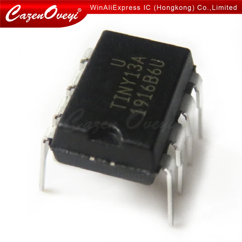 10 шт./лот ATTINY13A-PU MCU AVR 1K FLASH 20MHZ DIP8 ATTINY13A 13 ATTINY13 13A ATTINY в наличии | Электронные