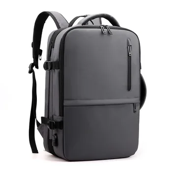 

Laptop Bagpack for Men 15 Inch Usb Charging Multifunctional Computer Backpack Bags Male Waterproof Nylon Black Backbag