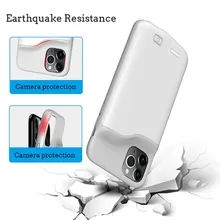 Аккумулятор с зажимом для задней панели iphone 11 ProMax 6,5 дюйма, Расширенный Аккумулятор 6000 мАч, чехол для зарядки телефона, горячая распродажа, Прямая поставка# G2