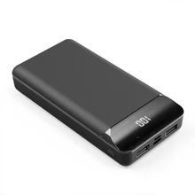 LEORY power Bank чехол usb type C 3 выход цифровой дисплей питания быстрая зарядка DIY корпус чехол для iPhone 8Plus XS Pro huawei P30