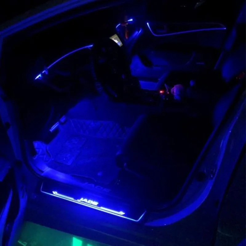 

for Toyota LAND CRUISER (__J200)2007-2016 led sound control app auto ambient atmosphere light car Interior Decorative lights