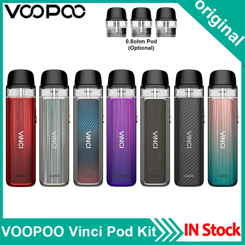 Оригинальный набор VOOPOO Vinci Pod 15 Вт батарея 800 мАч картридж 2 мл чипсет GENE
