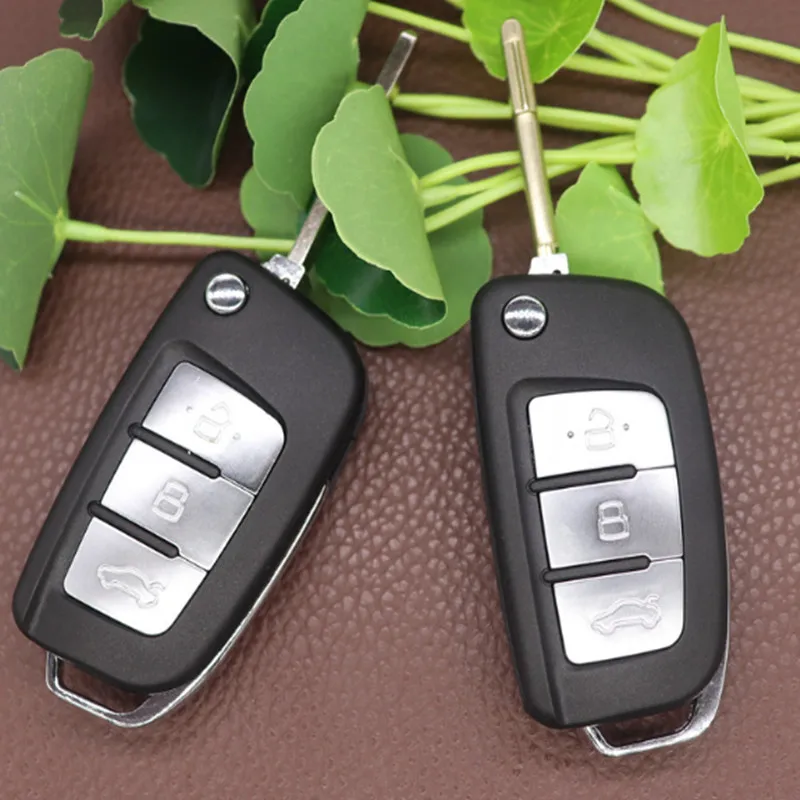 DAKATU 3 кнопки модифицированный складной корпус дистанционного ключа для Ford Mondeo Focus Fiesta брелок FO21 HU101 Blade