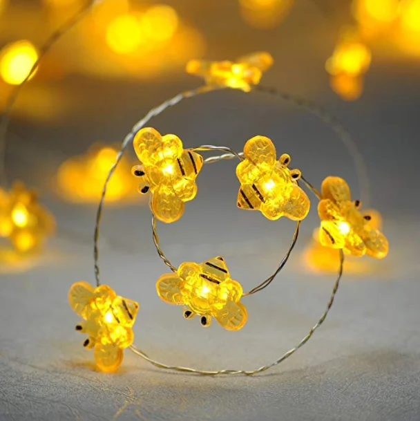 Impress Life Fall Decoration String LightsFlexible Серебряный провод 40 светодиодный на батарейках с диммером таймер пульт дистанционного управления