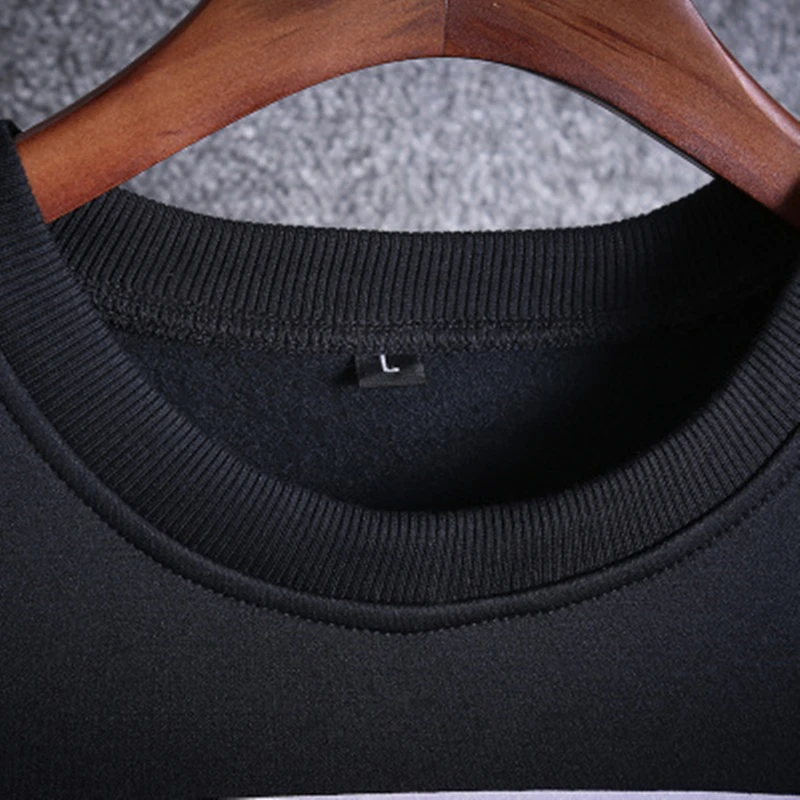 Deals 2019 spring new hooded sweater suit men's casual suit outdoor sports suit men's color matching sportswear