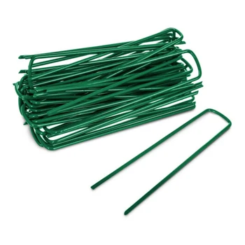 

For Artificial Grass U Shape Pins Turf Galvanised Yard Outdoor Supplies