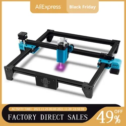 TWOTREES – Machine à graver au Laser sur métal 40W, appareil pour le travail du bois, Kit de bricolage, imprimante de marquage par découpe Laser, TT 5.5S 