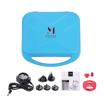 

Portable Record Player for 7-inch Vinyl Turntable Phonograph 2-Speed(33 1/3, 45 RPM) for Recording Music