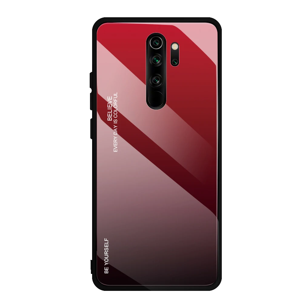 05 Градиентный чехол из закаленного стекла для Xiaomi Redmi Note 8 7 7A 5 Pro, чехлы, задняя крышка для телефона, чехол для Redmi Note 7 8 Pro Note8 Pro 8Pro - Цвет: 05