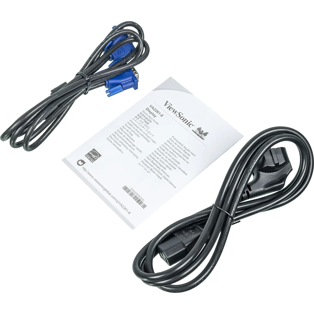 Монитор ViewSonic 21.5" VA2261-8 черный TN LED 5ms 16:9 DVI Mat 50000000:1 250cd