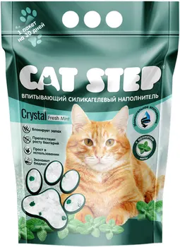 

CAT STEP CAT STEP CRYSTAL FRESH MINT silica gel filler for the toilet cat mint aroma
