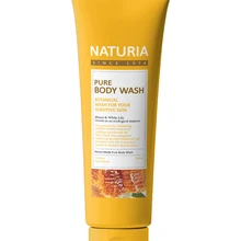 NATURIA Гель для душа МЕД/ЛИЛИЯ Чистый Гель для душа(Мёд& Белая ЛИЛИЯ