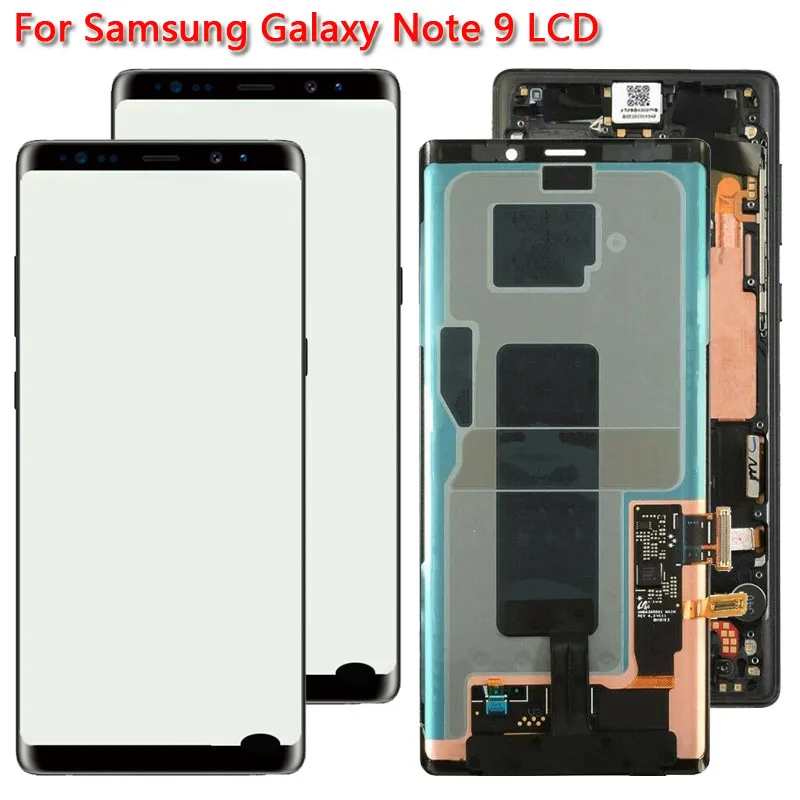 

SUPER AMOLED N960 Display For Samsung Note 9 LCD N960 N960F N960DS Display Touch Screen For Galaxy Note9 LCD With Black dot.